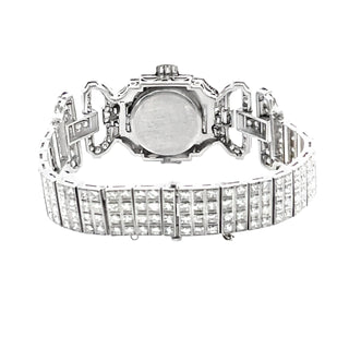 Diamond Platinum Covered Cocktail Watch, Circa 1950