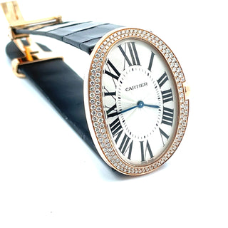 18K Rose Cartier XL Diamond Baignoire, Ref. 3033