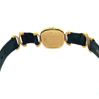 18K Lapis Piaget Stirrup Strap Bracelet Watch