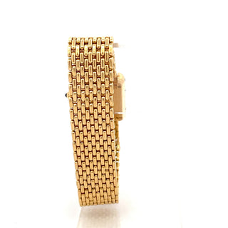 18K Cartier Tank Quartz Paris Bracelet Watch