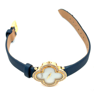 18K VCA Alhambra Diamond Wristwatch