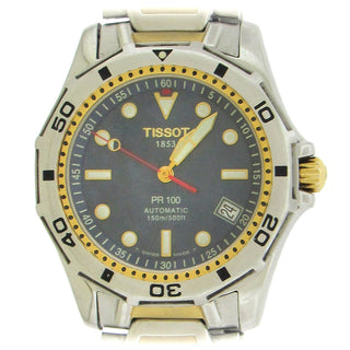 Two-Tone Tissot P100 Divermatic Wristwatch