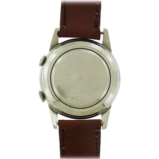 Vintage Steel Bulova Wrist Alarm