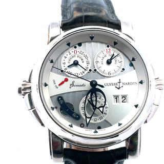 Ulysse Nardin Sonata 660-88 Dual Time Zone Alarm Watch