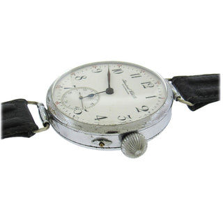Oversize IWC Steel Wristwatch