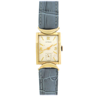 Gold-Filled Stylized 1940's Tank Wristwatch