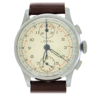 Loyal Chronograph Suisse Circa 1940's