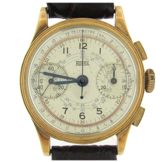 Vintage 14K Swiss Chronograph
