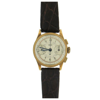 Vintage 14K Swiss Chronograph