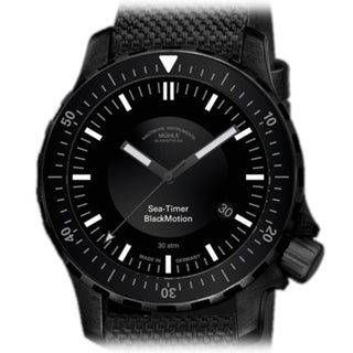 Muhle Sea-Timer Black Motion Wristwatch