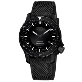 Muhle Sea-Timer Black Motion Wristwatch