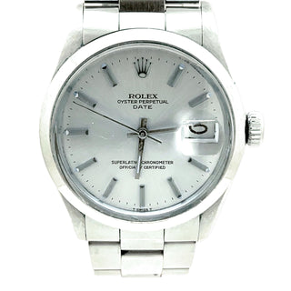 Vintage Stainless Steel Rolex Date Ref. 1500