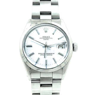 Vintage Stainless Steel Rolex Date Ref. 1500