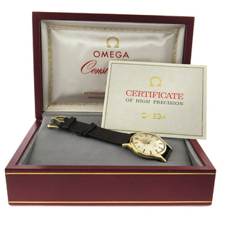 14K Gold Vintage Omega, Complete