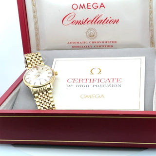 14K Gold Vintage Omega, Complete