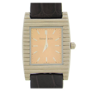 Tiffany & Co 18K White Gold Quartz Wristwatch