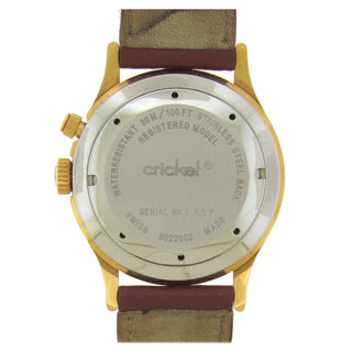 Swiss Made Cricket Alarm Wristwatch