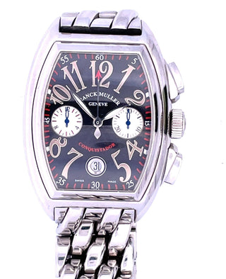 Stainless Steel Franck Muller Conquistador Chronograph