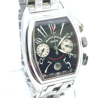 Stainless Steel Franck Muller Conquistador Chrono, B&P