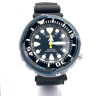 Steel & Ceramic Seiko Air Diver's Watch