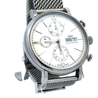 Steel IWC Automatic Chronograph Portofino