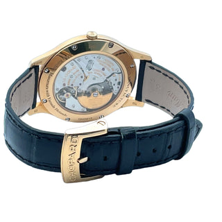 18K Rose Chopard 'Aries' Automatic Wristwatch