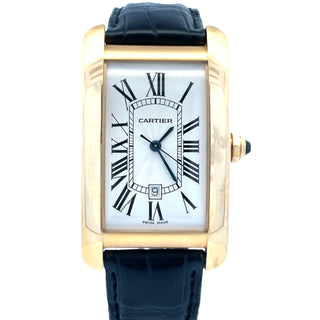 18K Cartier XL Tank Americaine Automatic Date