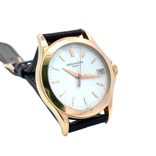 18K Patek Philippe Ref. 5107R Date Calatrava, B&P