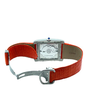 Steel Cartier Tank MC Automatic Ref. 3589, Complete