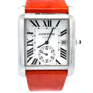 Steel Cartier Tank MC Automatic Ref. 3589, Complete