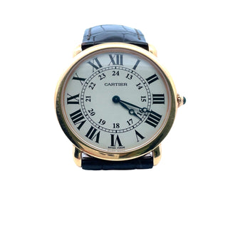 18K Rose Gold Cartier Ronde-Louis Wristwatch
