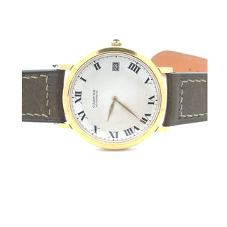 18K Cartier Ultra Thin Wristwatch