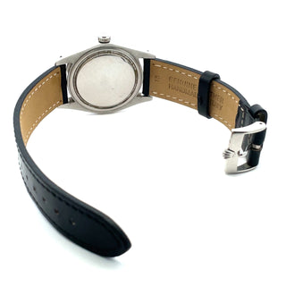 Stainless Steel Rolex OysterDate Ref. 6694 Black Dial