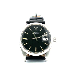 Stainless Steel Rolex OysterDate Ref. 6694 Black Dial