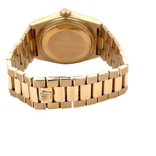 18K Rolex OysterQuartz Ref. 19018 Day-Date Wristwatch