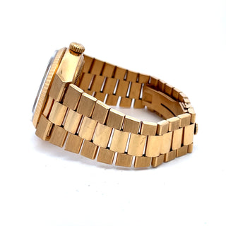 18K Rolex OysterQuartz Ref. 19018 Day-Date Wristwatch