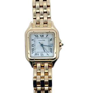 18K Cartier Panthere Wristwatch, Circa 1980's