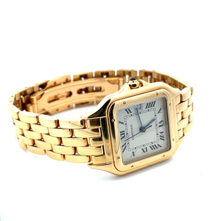 18K Cartier Panthere Wristwatch, Circa 1980's