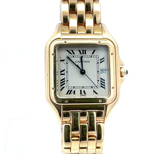 18K Cartier Panthere Wristwatch, Circa 1980's