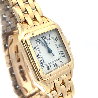 18K Cartier Panthere Wristwatch, Circa 1980's