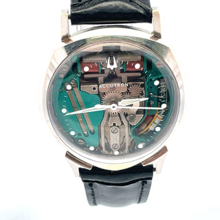 14K White Gold Buloba Accutron 210 Spaceview, 1960