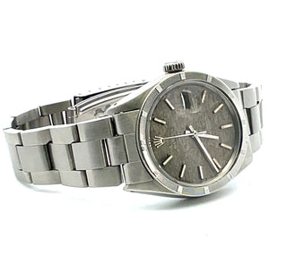 Stainless Steel Vintage Rolex Date Wristwatch