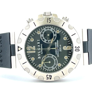 Stainless Steel Bulgari Divers Diagono Chrono