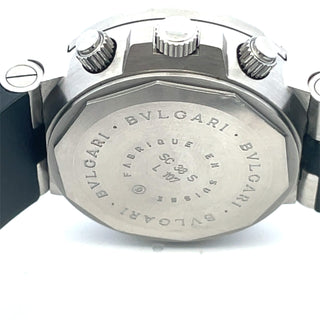 Stainless Steel Bulgari Divers Diagono Chrono