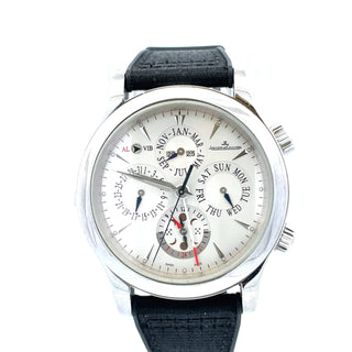 Stainless Steel Jaeger-LeCoultre Grand Reveil, B&P, Preowned