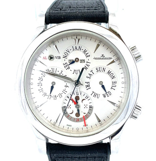 Stainless Steel Jaeger-LeCoultre Grand Reveil, B&P, Preowned