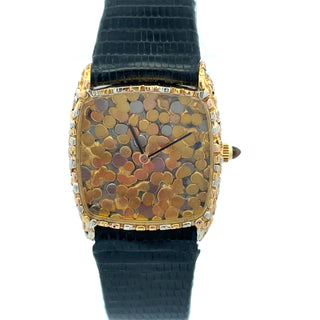 Gerald Genta: 18K Tri-Color Wristwatch