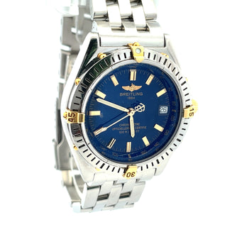 Two-Tone Breitling 'Wings' Automatic Date