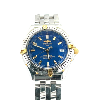 Two-Tone Breitling 'Wings' Automatic Date