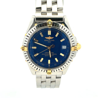 Two-Tone Breitling 'Wings' Automatic Date